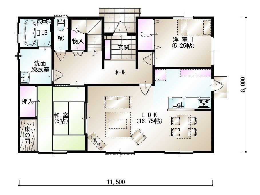 プランN28│おすすめプラン検索 新築・注文住宅 福岡・北九州・筑後・大分 ハウジングプラザ